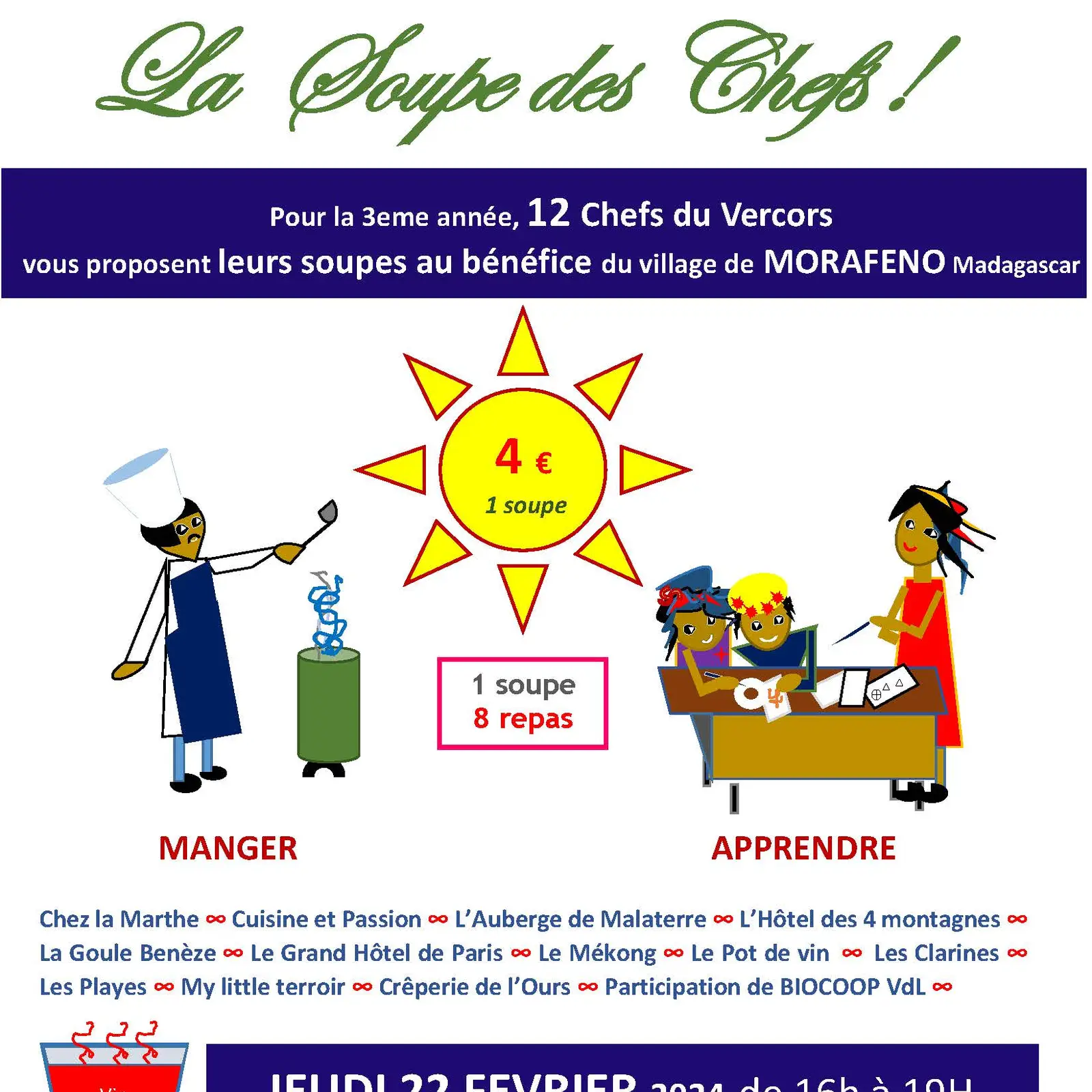 SOUPE DES CHEFS